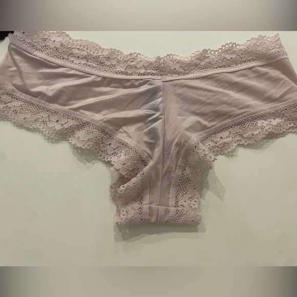 NEW WITH TAGS VICTORIA’S SECRET SIZE XS 3 PK CHEEKY SATIN LACE UP DETAIL PANTIES - Picture 8 of 12